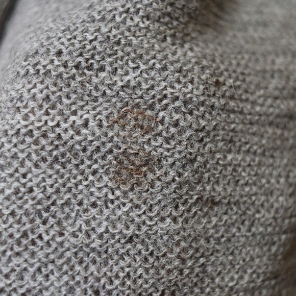 Eileen Fisher Gray Alpaca High Low Cardigan Sweater Set Medium - Picture 7 of 16